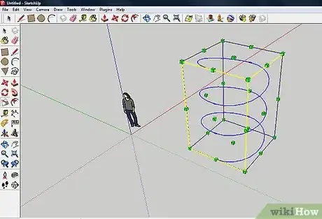 Imagen titulada Make a Spring in SketchUp Step 13