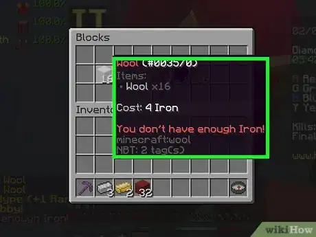 Imagen titulada Play Minecraft Bed Wars Step 4