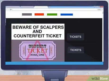 Imagen titulada Get Concert Tickets Step 25