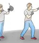 pegarle a la pera de boxeo (pera loca)