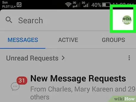 Imagen titulada Scan a QR Code on Facebook Messenger Step 9
