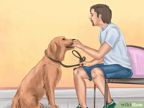 Imagen titulada Calm Down a Playful Large Dog Step 8