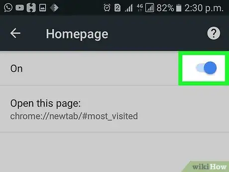 Imagen titulada Change Your Homepage on Chrome Step 12