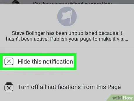 Imagen titulada Clear Facebook Notifications Step 8