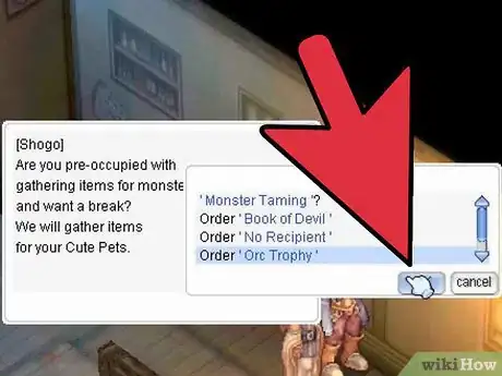 Imagen titulada Tame a Pet in Ragnarok Online Step 7