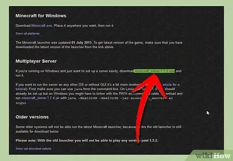 Imagen titulada Make a Minecraft Server for Your Friends and You Step 1Bullet1