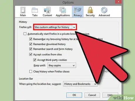 Imagen titulada Enable Cookies in Firefox Step 13
