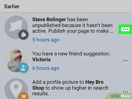 Imagen titulada Clear Facebook Notifications Step 7
