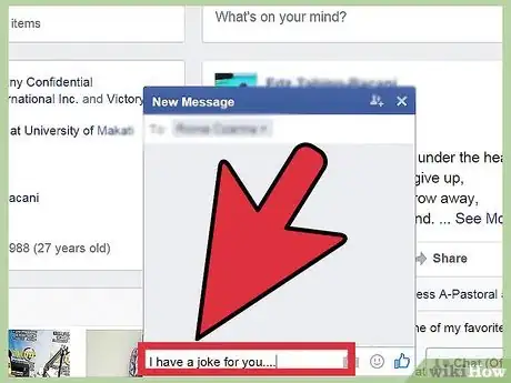 Imagen titulada Start a Conversation with a Girl on Facebook Step 14