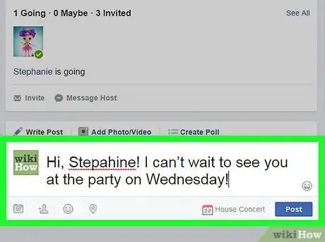 Imagen titulada RSVP on Facebook Step 11