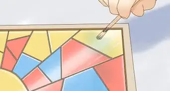 hacer una ventana de vitral en mosaico
