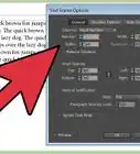 alinear en InDesign