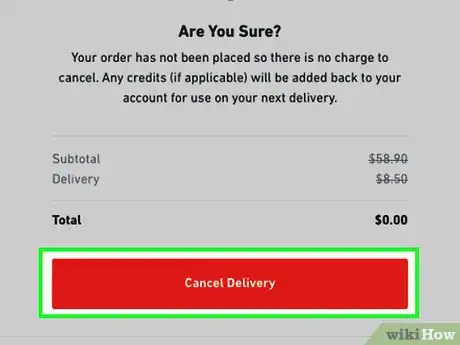 Imagen titulada Cancel an Uber Eats Order on Android Step 4