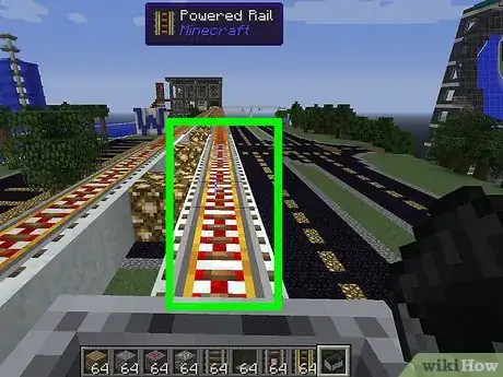 Imagen titulada Make a Minecraft Roller Coaster Step 8
