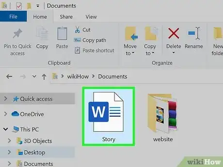 Imagen titulada Make Two Columns in Word Step 1