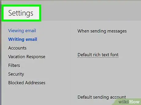 Imagen titulada Add a Signature to Yahoo Mail Step 3