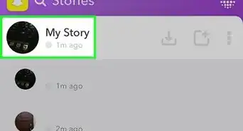 agregar varias imágenes a una historia de Snapchat