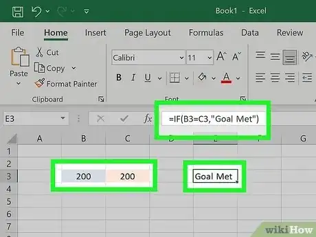 Imagen titulada How Do You Write an if then Formula in Excel Step 3