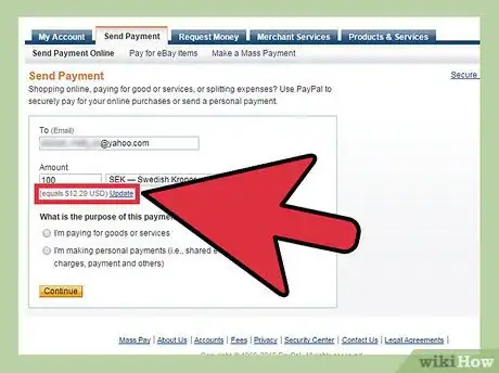 Imagen titulada Pay in Foreign Currency on Paypal Step 5