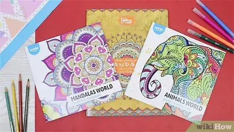 Imagen titulada Color in a Coloring Book Step 1