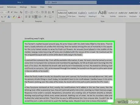 Imagen titulada Make Two Columns in Word Step 2