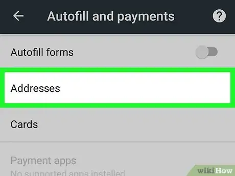 Imagen titulada Delete Autofill on Chrome on Android Step 6