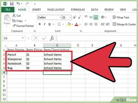 Imagen titulada Create a CSV File Step 3
