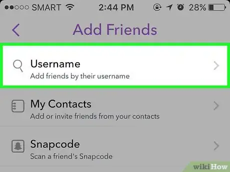 Imagen titulada Find People on Snapchat Step 11