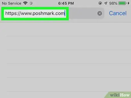Imagen titulada Change Username on Poshmark on iPhone or iPad Step 1