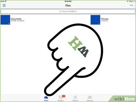 Imagen titulada Move Files Within OneDrive on iOS Step 3