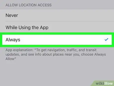 Imagen titulada Calibrate the Compass on Google Maps on iPhone or iPad Step 5