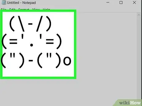 Imagen titulada Make a Bunny by Typing Characters on Your Keyboard Step 16