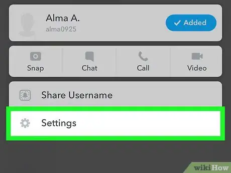 Imagen titulada Delete Friends on Snapchat Step 6
