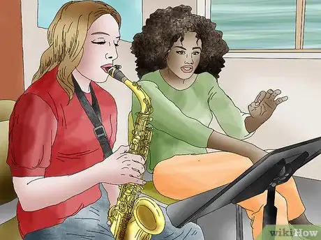 Imagen titulada Get Started with the Saxophone Step 16