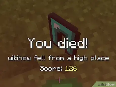 Imagen titulada Die in Minecraft Step 1