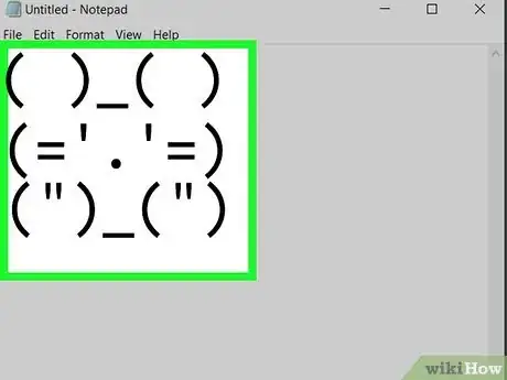 Imagen titulada Make a Bunny by Typing Characters on Your Keyboard Step 12