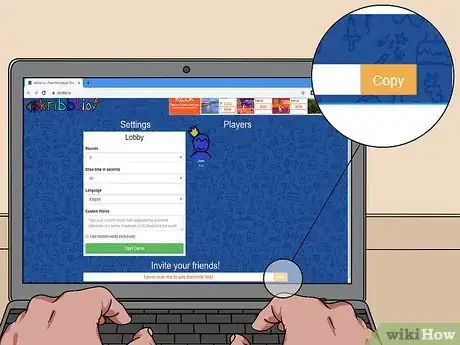 Imagen titulada Create a Private Room in Skribbl.io Step 13