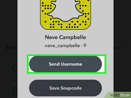 Imagen titulada Add Friends on Snapchat Step 17