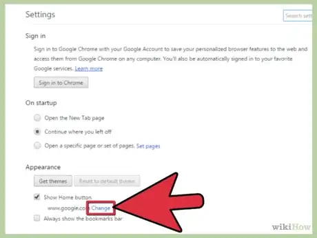Imagen titulada Make Google Your Homepage on Chrome Step 4.png
