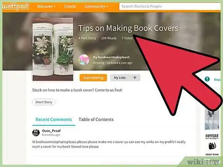 Imagen titulada Make a Book Cover for Wattpad Step 1
