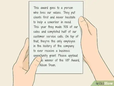 Imagen titulada Present an Award Step 4