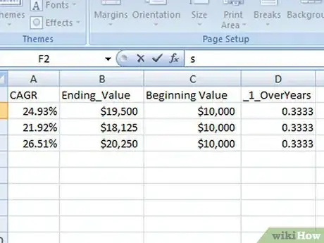 Imagen titulada Calculate CAGR in Excel Step 8