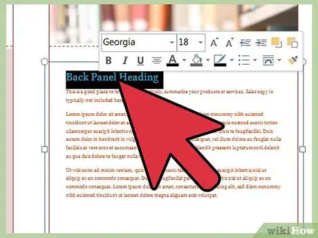 Imagen titulada Create Brochures Using Microsoft Publisher Step 8