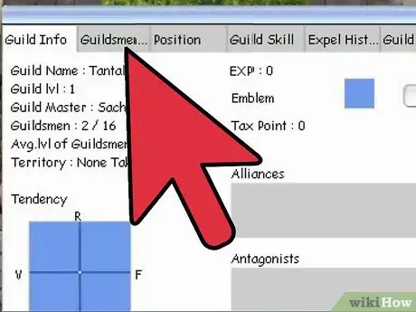 Imagen titulada Create a Guild in Ragnarok Online Step 7