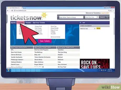 Imagen titulada Get Concert Tickets Step 20