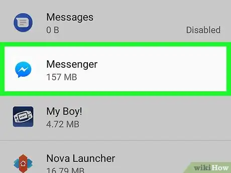 Imagen titulada Uninstall Facebook Messenger Step 7