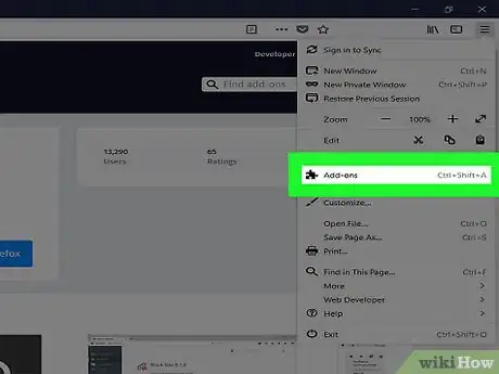 Imagen titulada Block and Unblock Internet Sites with Firefox Step 7