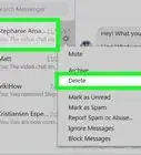 eliminar rápidamente los mensajes de Facebook
