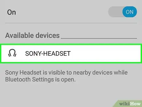 Imagen titulada Pair a Cell Phone to a Bluetooth Headset Step 7