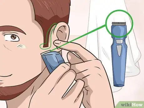 Imagen titulada Cut Sideburns Step 9
